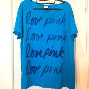 Victoria’s Secret PINK Oversized Graphic Tee